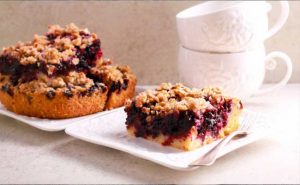 Black Currant Coffee Cake