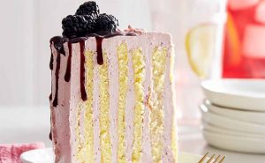 Black Currant Lemon Cake