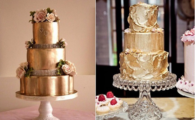 Metallic Cakes