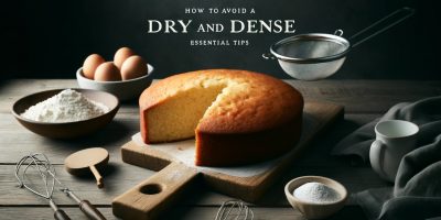Dry or Dense Cake