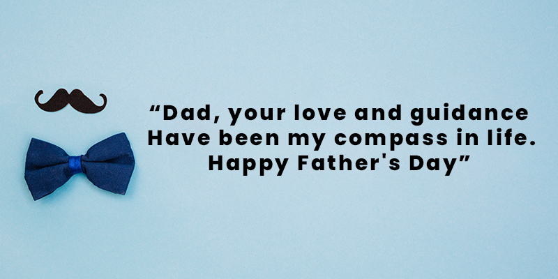 Dad, your love and guidance have been my compass in life. Happy Father's Day