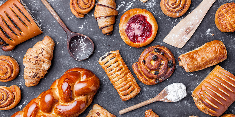 most popular types of pastry
