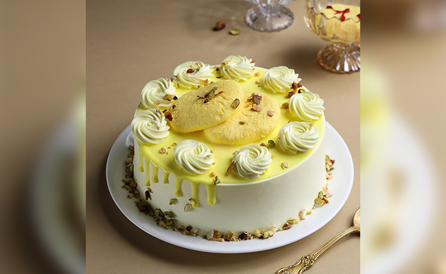 Rasmalai Cake