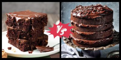 brownie vs chocolate cake