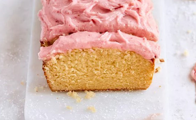 Strawberry Yoghurt Loaf Cake