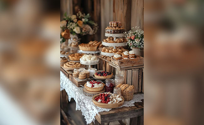 Vintage Dessert Table