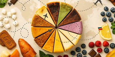 types of cheesecakes from around the world