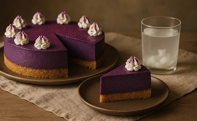 Ube Cheesecake