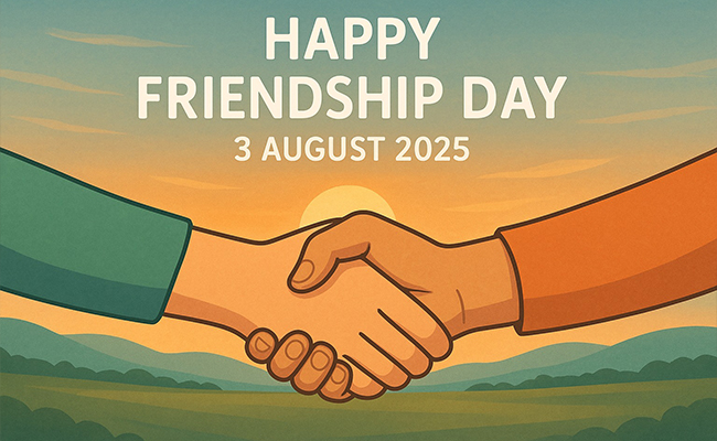 When is Friendship Day in 2025