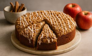 Apple Cinnamon Crumble Cake