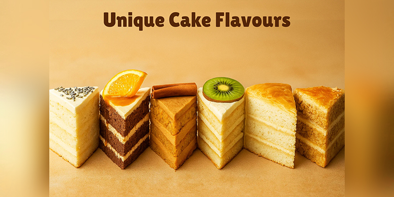 Unique Cake Floavours