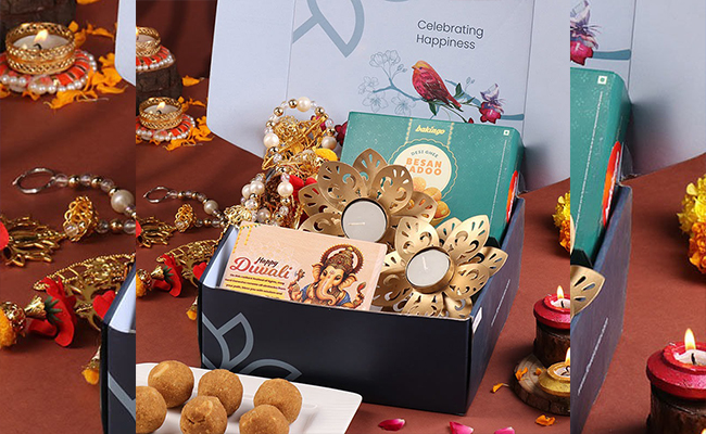 Diwali Sweets N Decor Hamper
