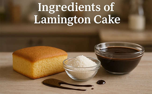 lamington cake ingredients