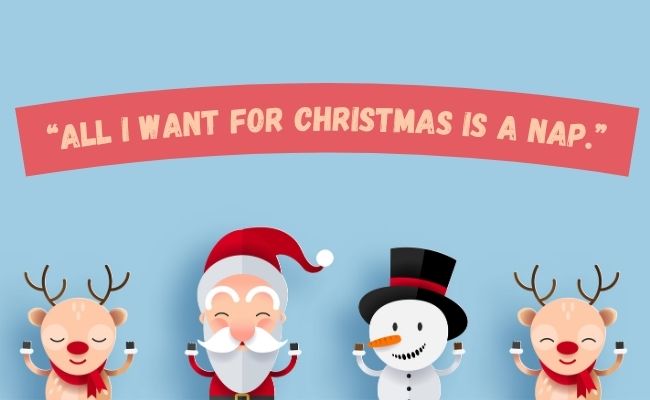 Funny Christmas Captions for Instagram