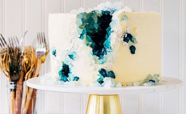 Geode cakes