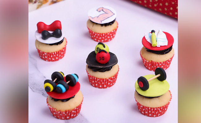Gym Essentials Cupcakes
