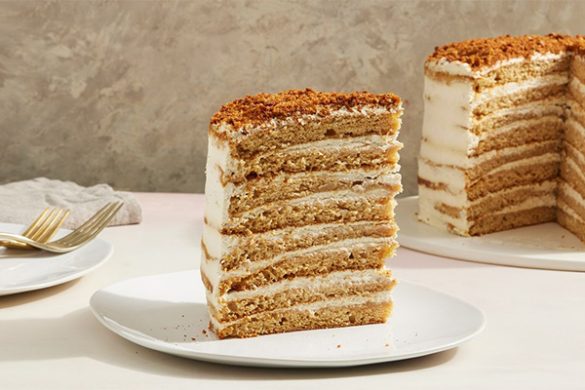Medovik Russian Honey Cake Recipe