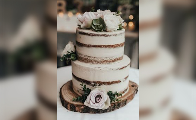 Rustic Naked Cake