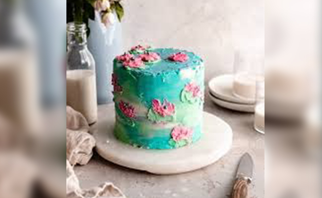 Watercolor Artistic Cake