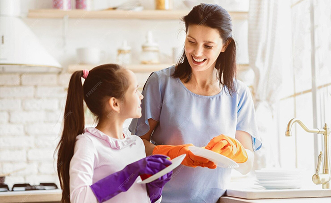 give her a day off from chores