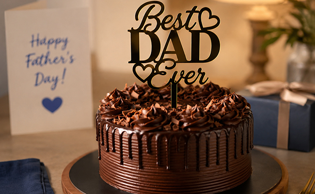 Best Dad Ever Topper