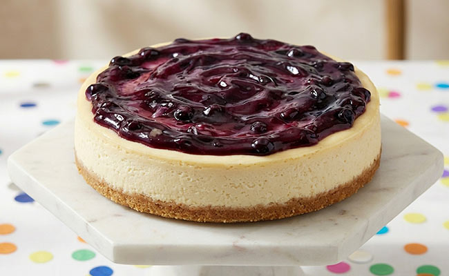 Blueberry Cheesecake Cake