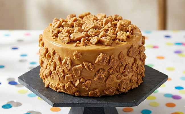 butterscotch crunch cake
