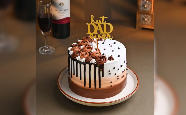 chocolate drip cake