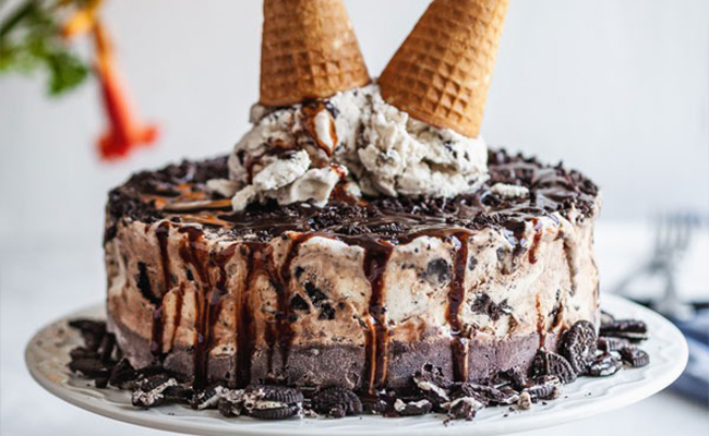 chocolate ice cream cake
