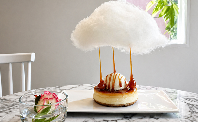 Floating Cloud Cheesecake