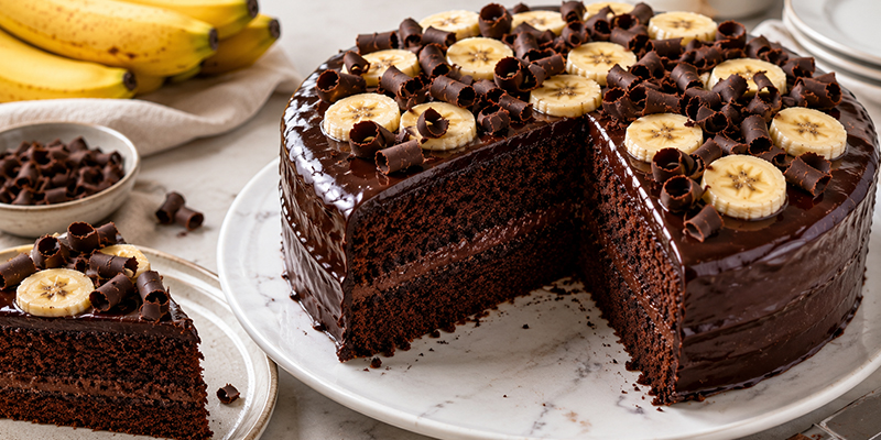 chocolate banana cake recipe