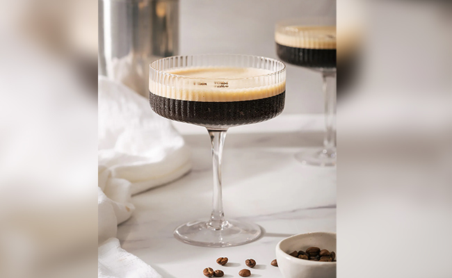 Martini Cups For A Grand Finale