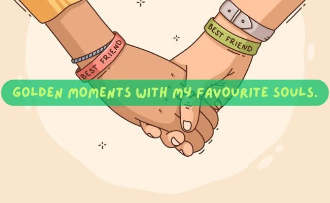 aesthetic friendship day captions for group photos