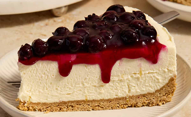 blueberry cheesecake