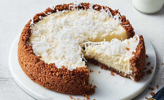 coconut cheesecake