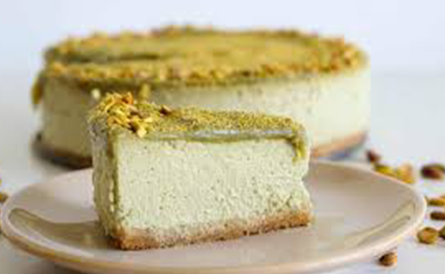 pistachio cheesecake