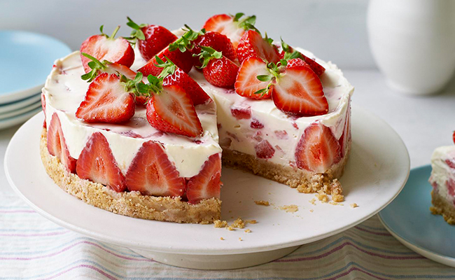 strawberry cheesecake