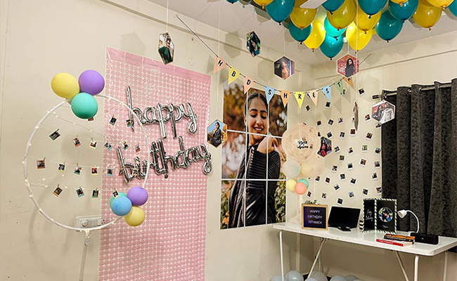 decorate her space for a picture perfect surprise