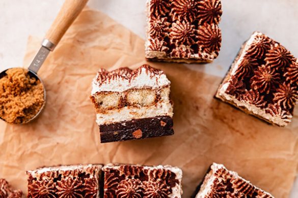Easy Homemade Tiramisu Brownies Recipe