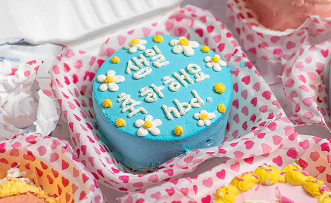 Korean Message Cake