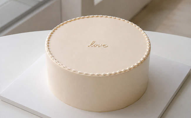 Korean Minimal Cake