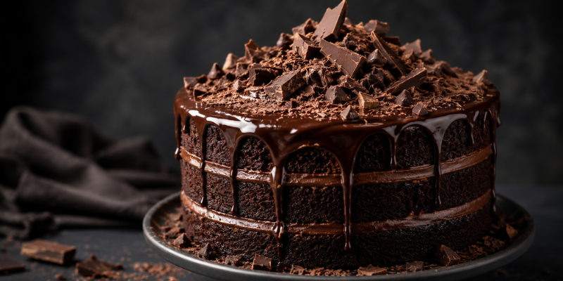 death by chocolate cake