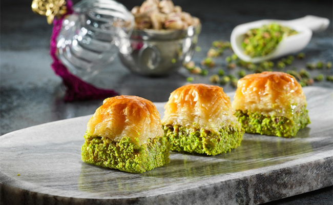 pistachio baklava