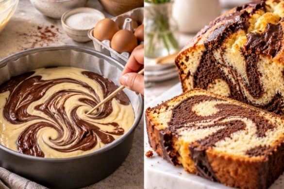 Marble Cake Recipe: How to Make a Soft & Moist Cake at Home