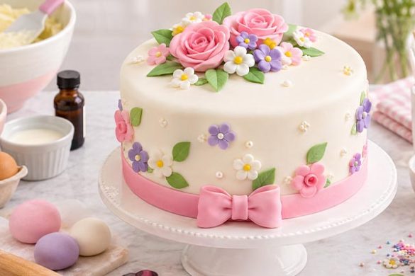 Easy Fondant Cake Recipe for Beginners (Step-by-Step Guide)
