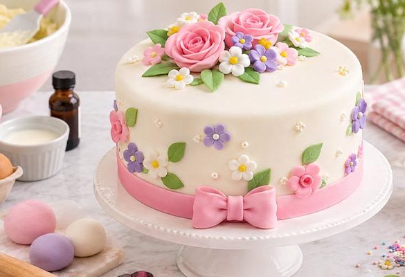easy fondant cake recipe for beginners
