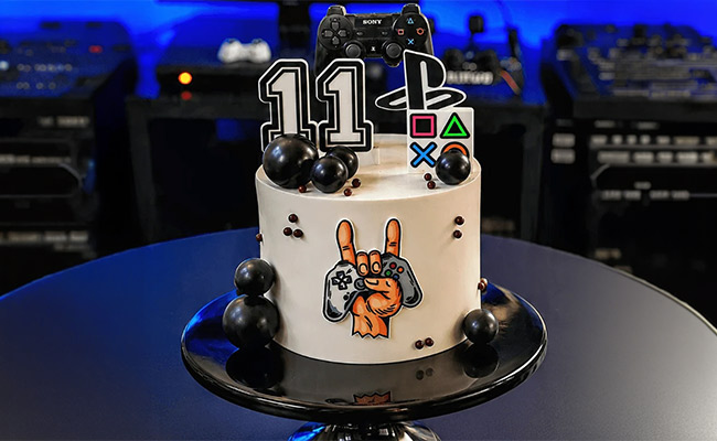 Gaming-Themed Cake