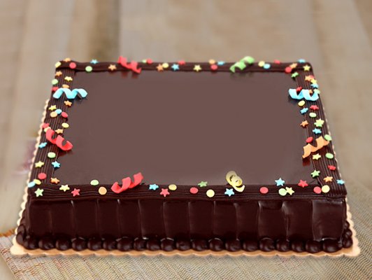 Chocolate Cake Square Shape Chocolate Cake Square Shape