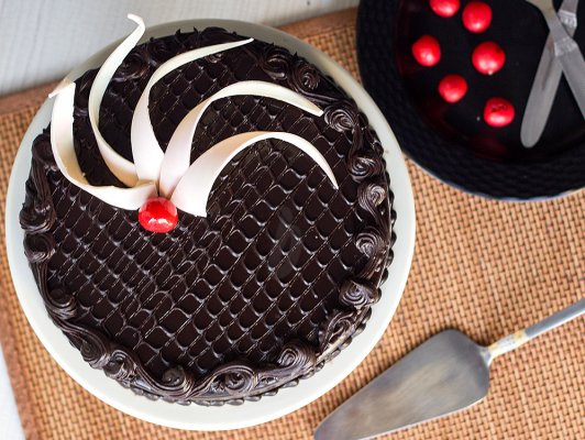 Eggless Chocolate Cake With Coffee Icing Eggless Chocolate Cake With Coffee Icing